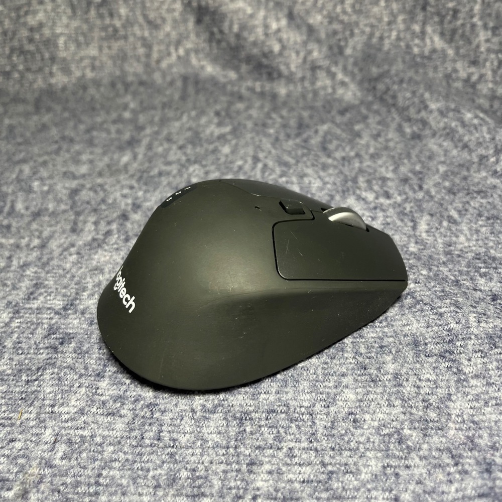 Logitech M720 Triathlon Multi-Device Wireless Mouse Black White